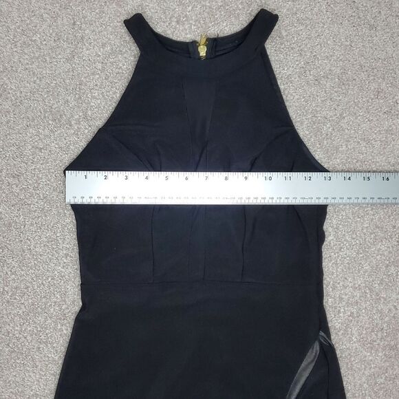 Emerald Sundae Black Grecian Style Dress - Picture 10 of 13